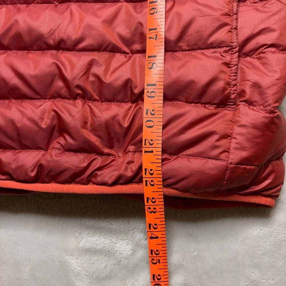 Patagonia Down Snap-T Pullover Puffer Jacket Women XS Red Pullover Insulated - Picture 8 of 9